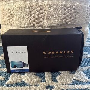Oakley Line Miner M Prizm Goggles - Black and Blue